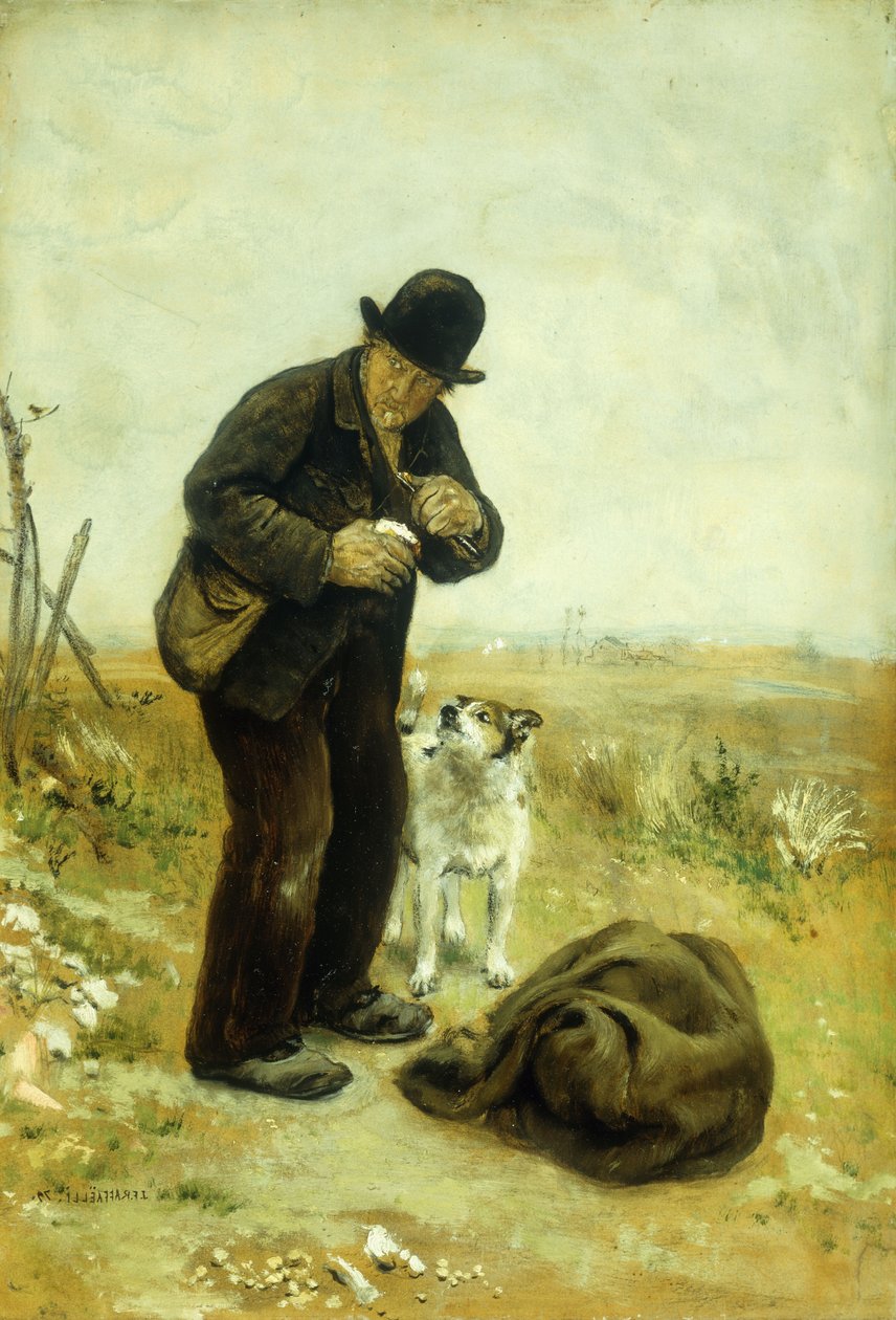 Włóczęga, 1879 autorstwa Jean Francois Raffaelli