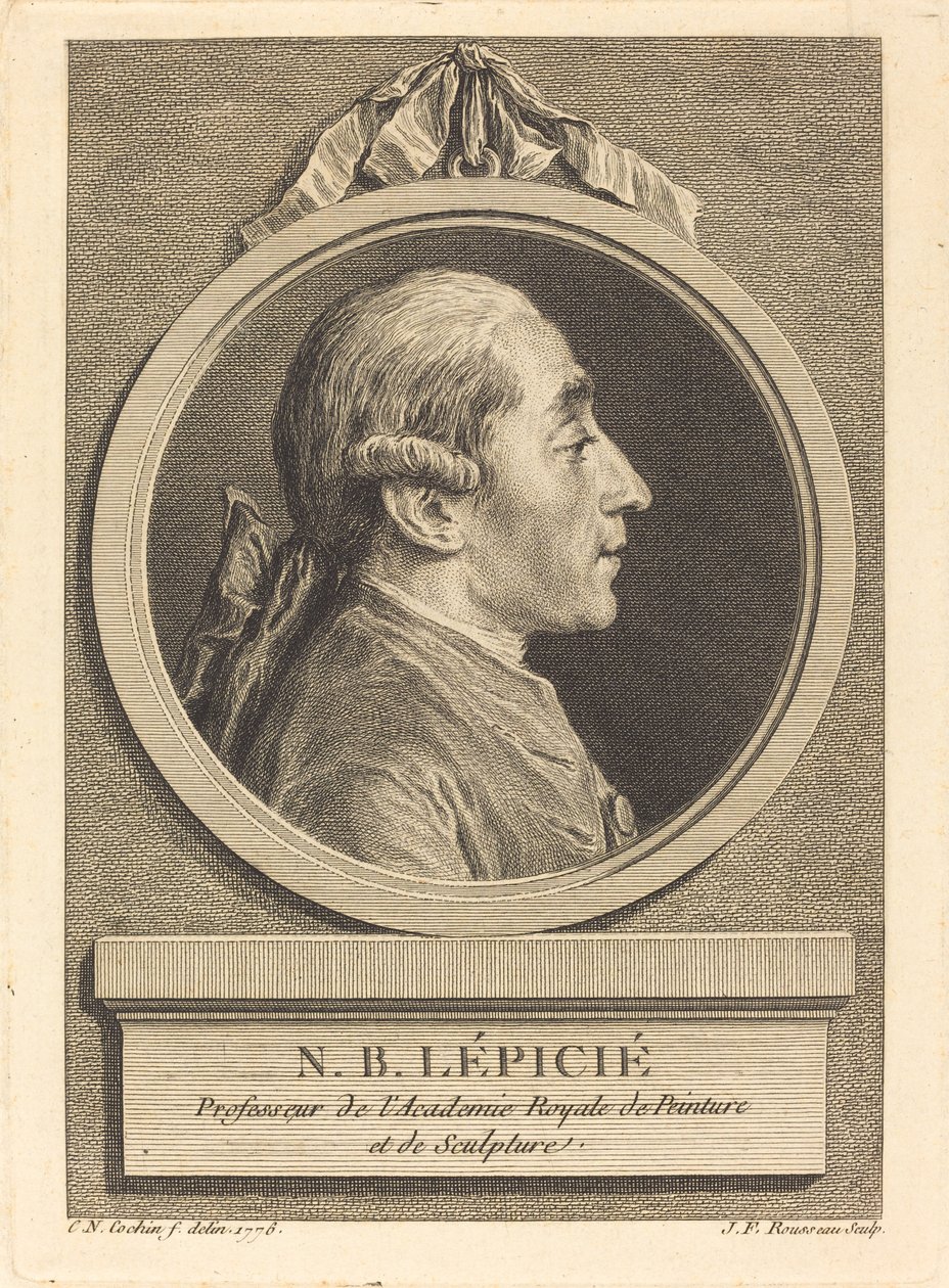 Uwaga Lepicie autorstwa Jean Francois Rousseau after Charles Nicolas Cochin II
