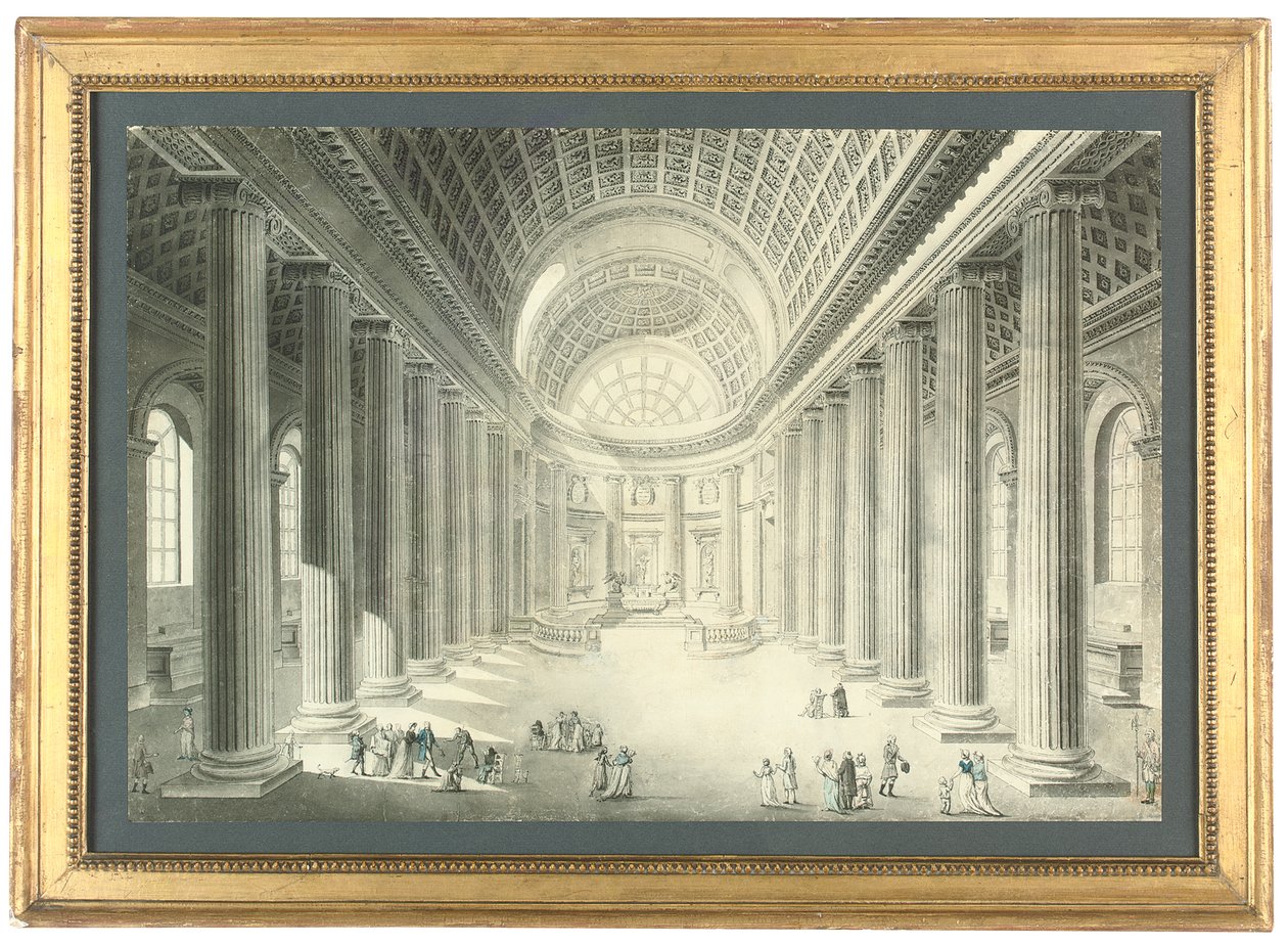 Kościół św. Filipa du Roule, Paryż autorstwa Jean Francois Therese Chalgrin
