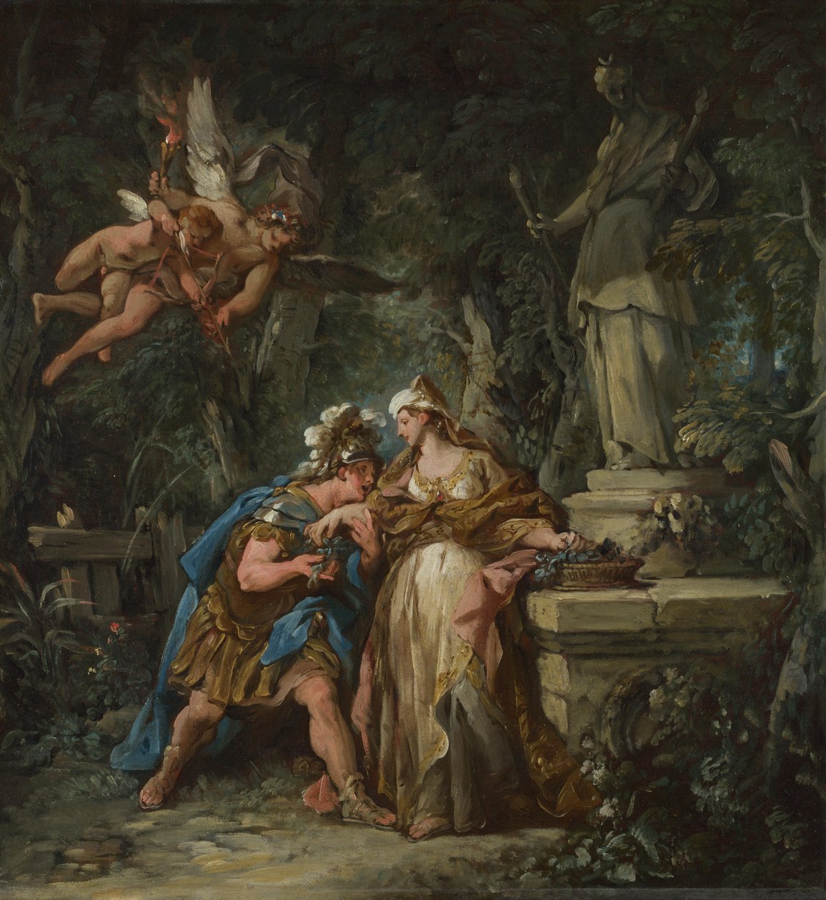 Jason przysięga Medei wieczne przywiązanie autorstwa Jean François de Troy
