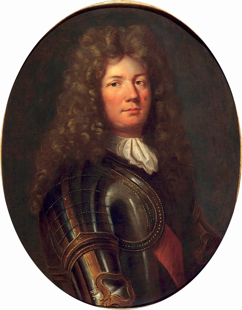 Portret Vaubana Sebastiena Prestre (1633-1707), marszałka Francji. Obraz Francois De Troy (1645-1730). Muzeum Wersalu. autorstwa Jean François de Troy
