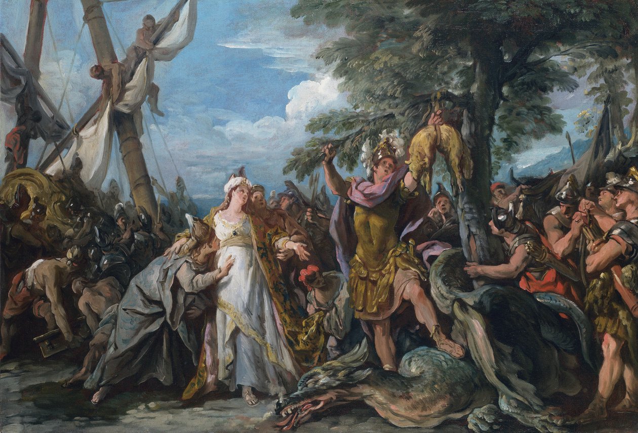 Zdobycie Złotego Runa autorstwa Jean François de Troy