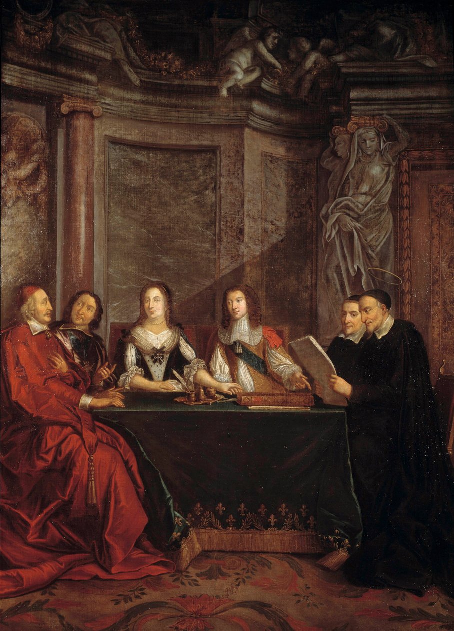 sobór sumienia: św. ) i Ludwika XIV (1638 autorstwa Jean François de Troy
