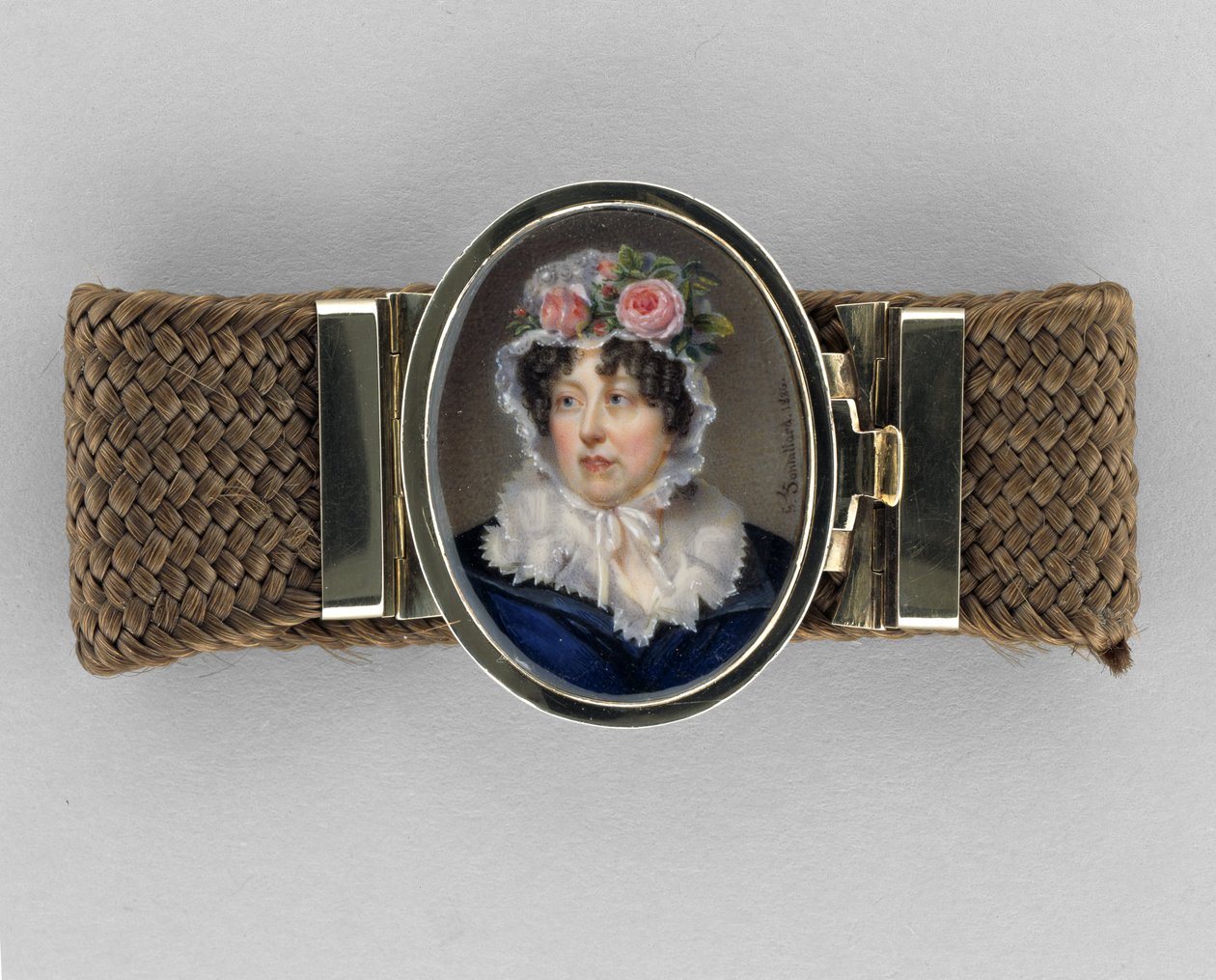 Bransoletka z Portretem Lady Susan Murray autorstwa Jean François Gérard Fontallard