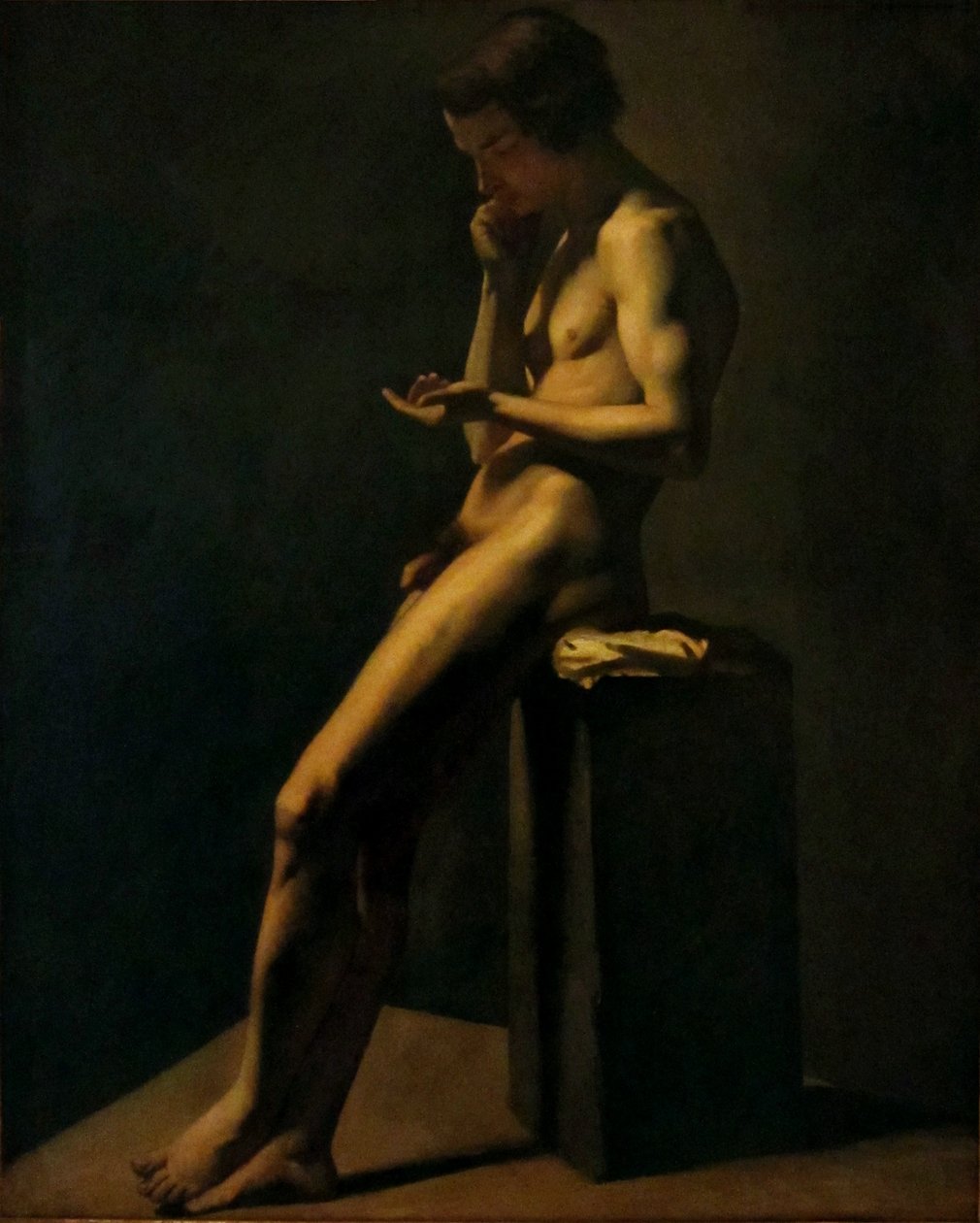 Akademia męska autorstwa Jean Francois Millet