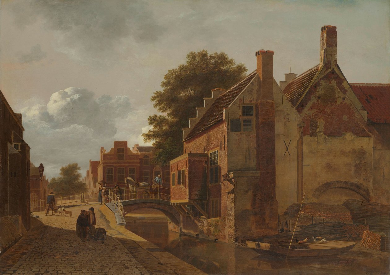 Kalvermarkt, Haga autorstwa Jean François Valois