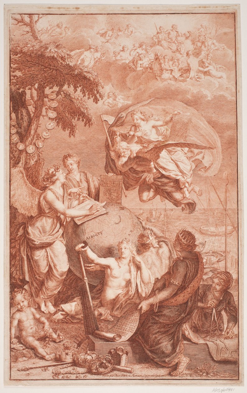 Alegoria wysyłki autorstwa Jean Frederic Herman