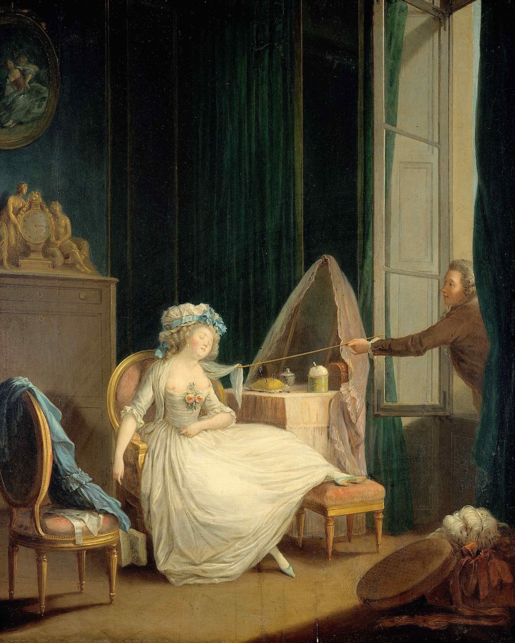 Miłość frywolna, ok. 1780. autorstwa Jean Frederic Schall