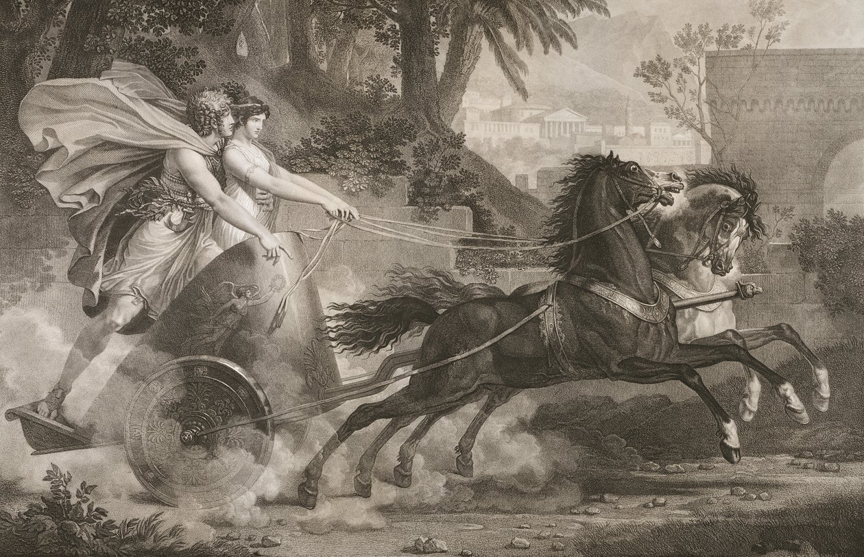 Le Retour de la Course / Powrót z wyścigu autorstwa Jean Godefroy