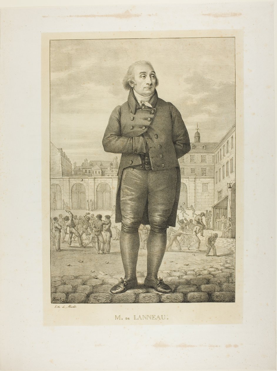 Portret M. de Lanneau autorstwa Jean Henri Marlet