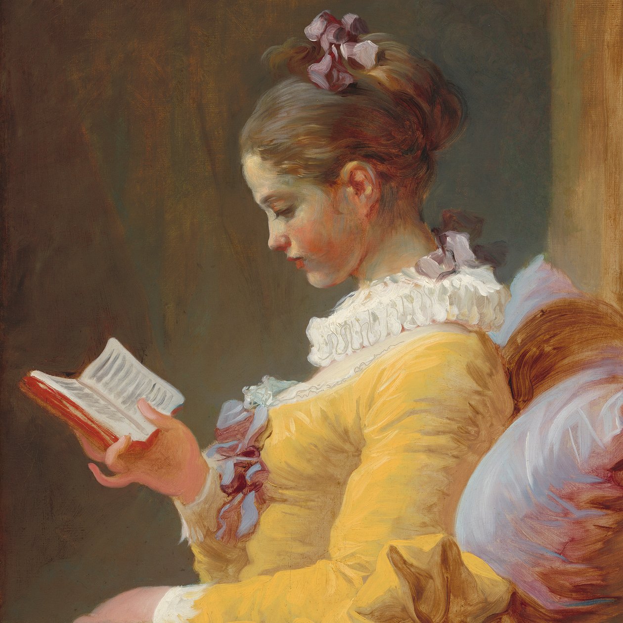 Francuski: Jeune Fille lisant The Reader autorstwa Jean Honore Fragonard