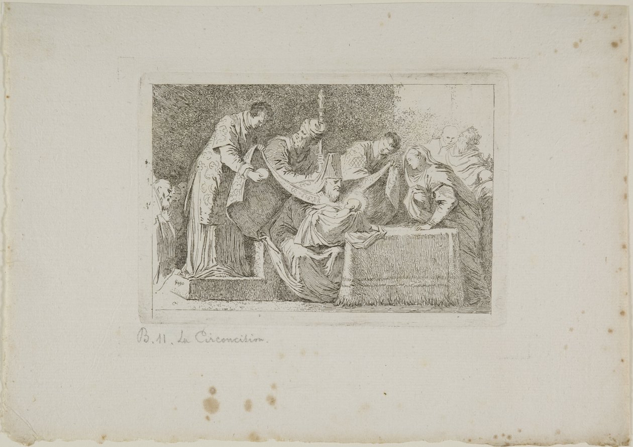 Obrzezanie autorstwa Jean Honore Fragonard