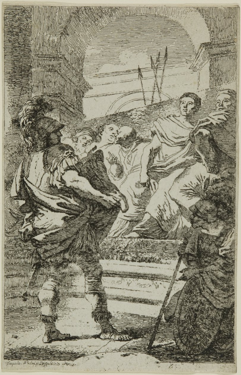 Fabius Maximus przed senatem Kartaginy autorstwa Jean Honore Fragonard