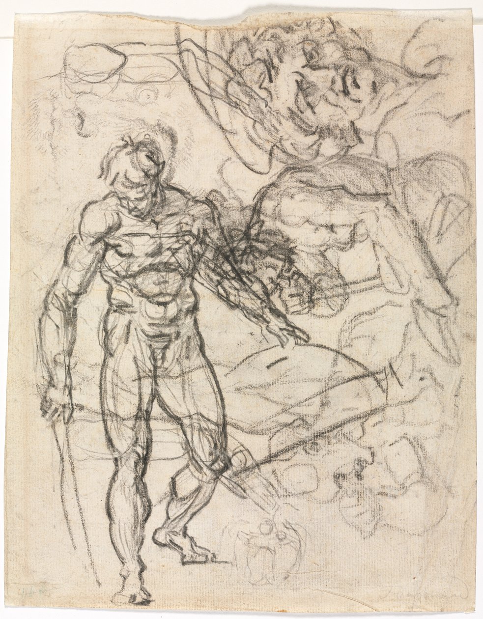 Studia figurowe verso, c. 1761. autorstwa Jean Honore Fragonard
