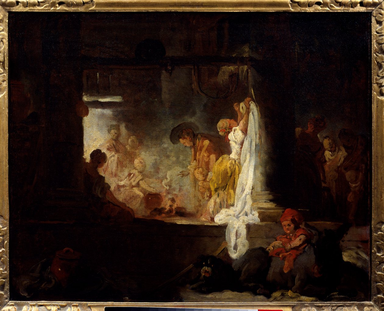 Les blechisseuses Obraz Jeana Honore Fragonarda autorstwa Jean Honore Fragonard