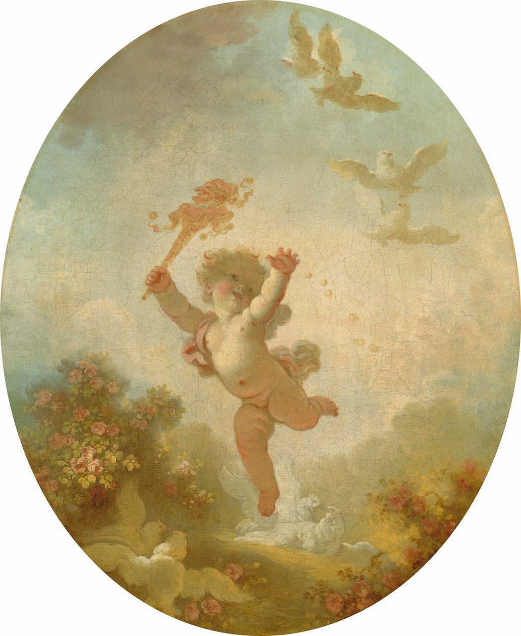 Miłość jak szaleństwo autorstwa Jean Honore Fragonard