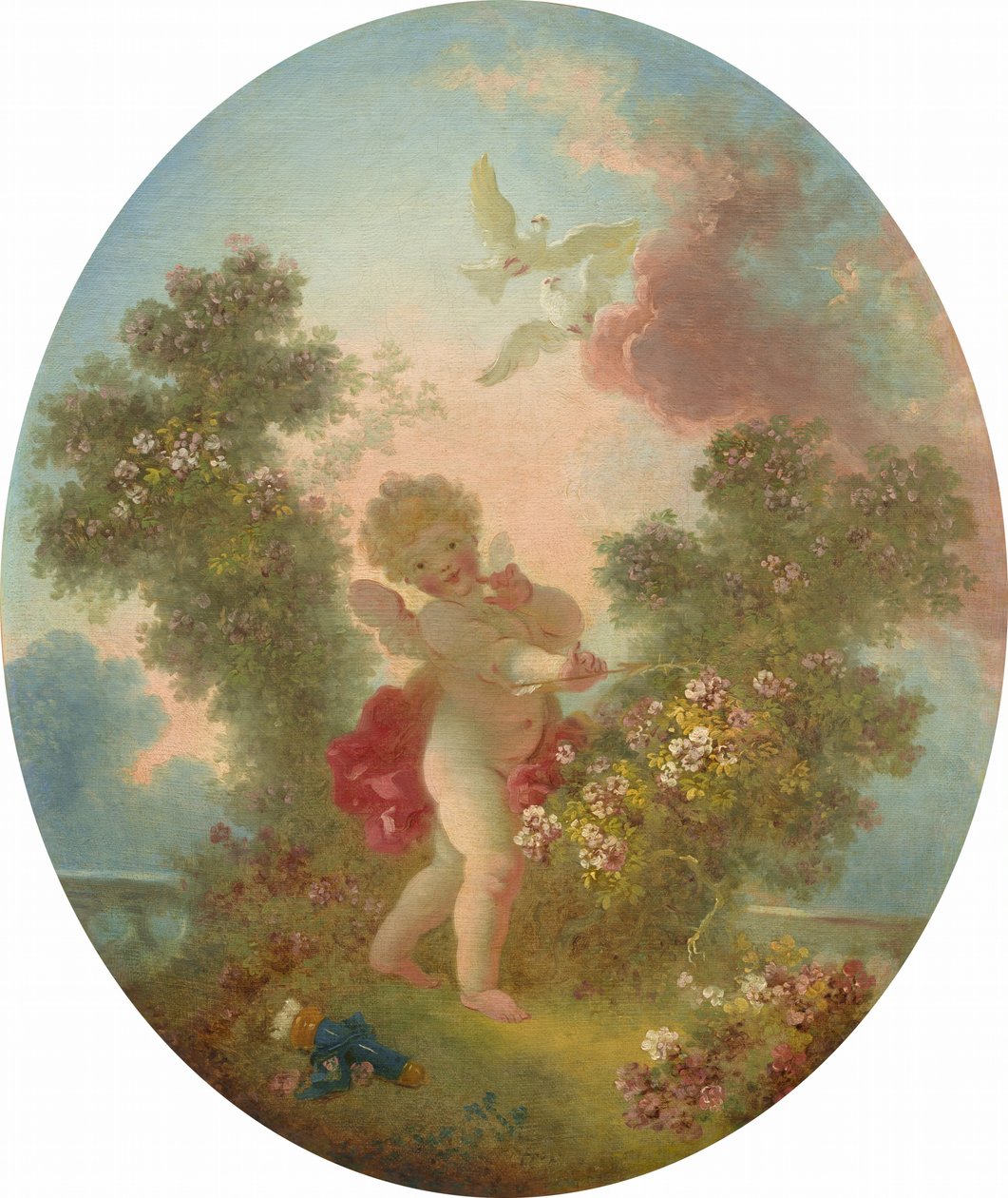 Kochaj wartownika autorstwa Jean Honore Fragonard