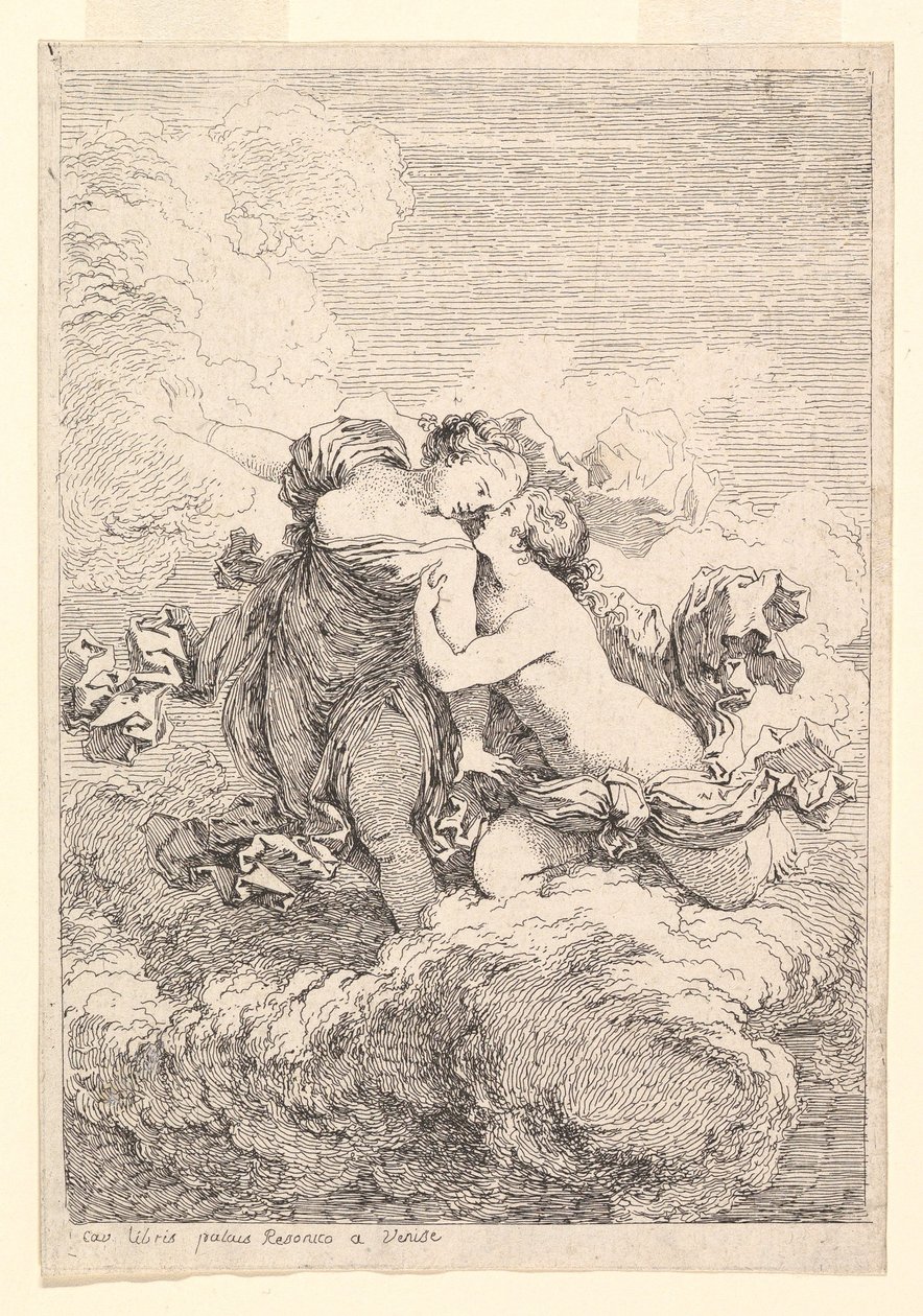 Scena mitologiczna, być może Diana uwodzi Callisto, ok. 1930 r. 1764. autorstwa Jean Honore Fragonard