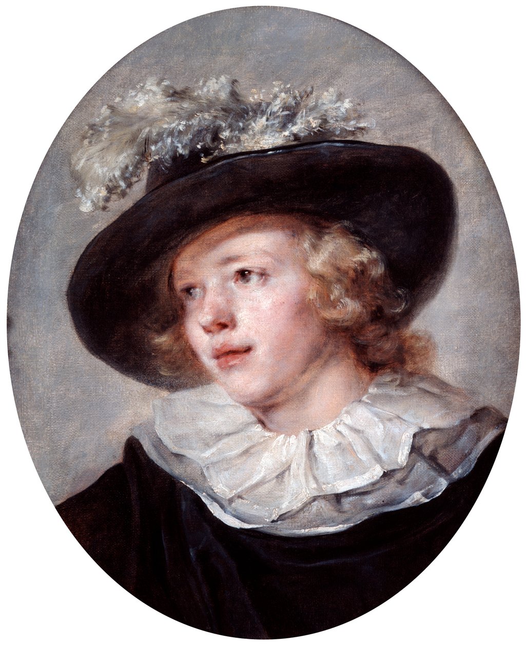 Portret młodzieńca, XVIII- poł. XIX w. autorstwa Jean-Honore Fragonard