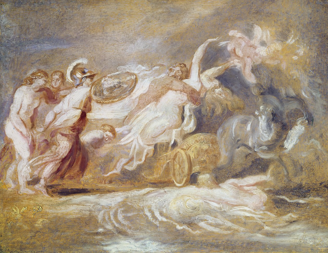 Gwałt Prozerpiny autorstwa Jean Honore Fragonard