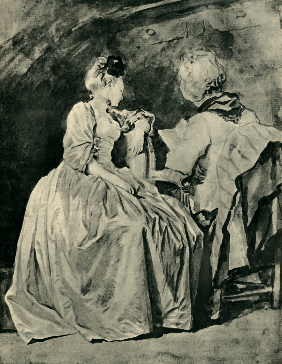 Czytanie, ok. 1778, 1943. autorstwa Jean Honore Fragonard