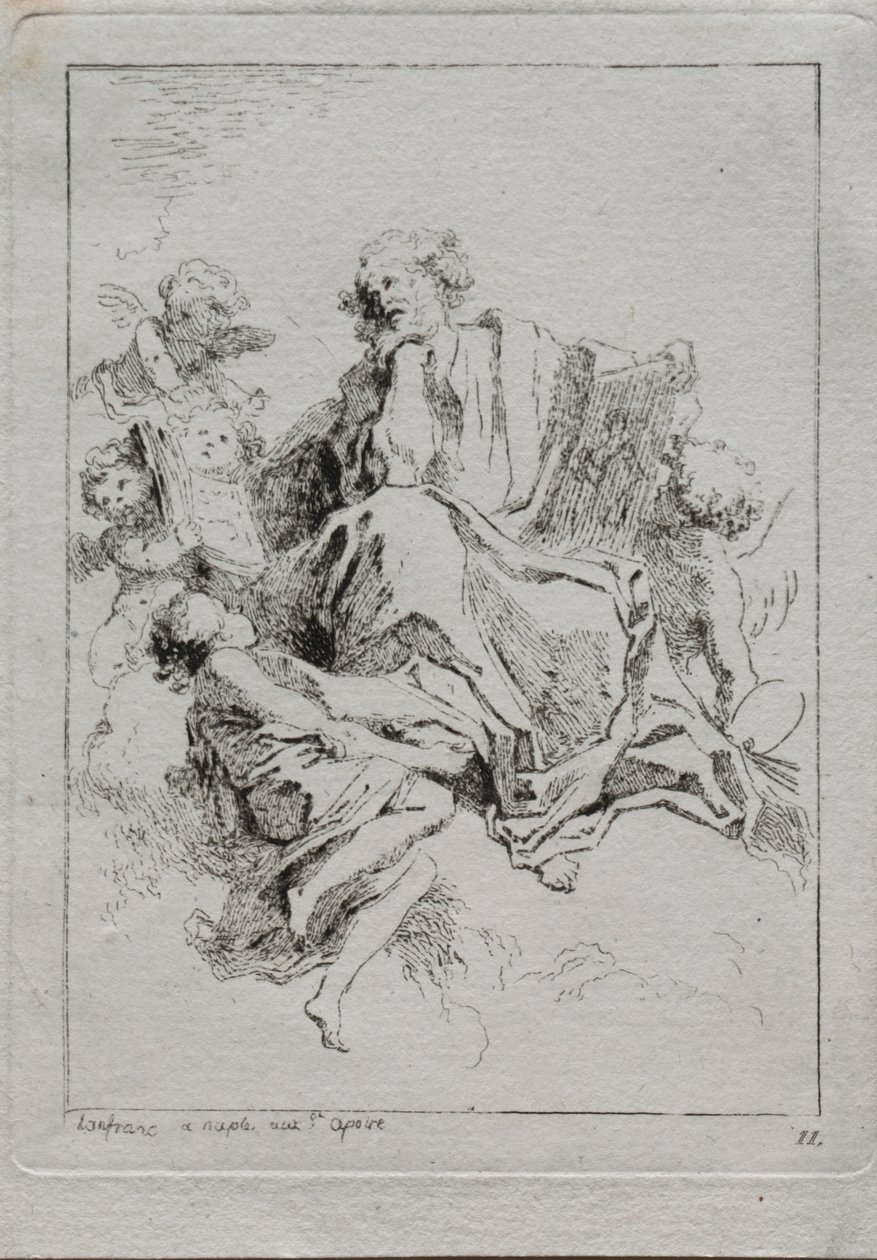 Święty Łukasz autorstwa Jean Honore Fragonard