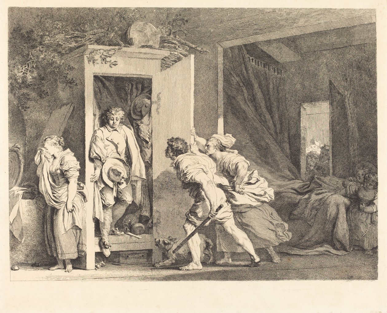 Szafa autorstwa Jean Honore Fragonard