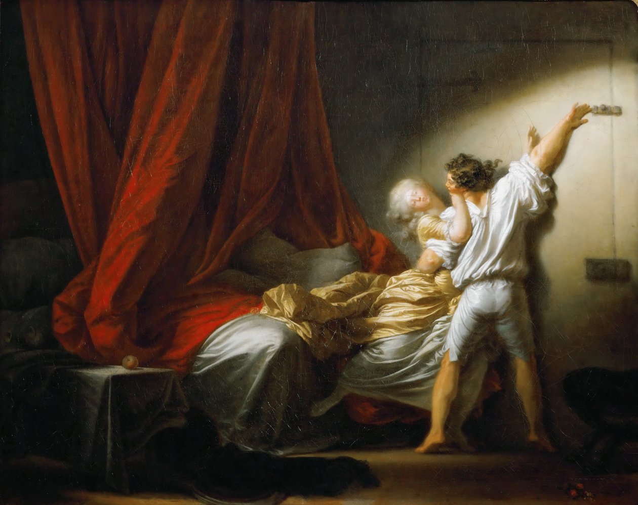 Piorun Le Verrou autorstwa Jean Honore Fragonard