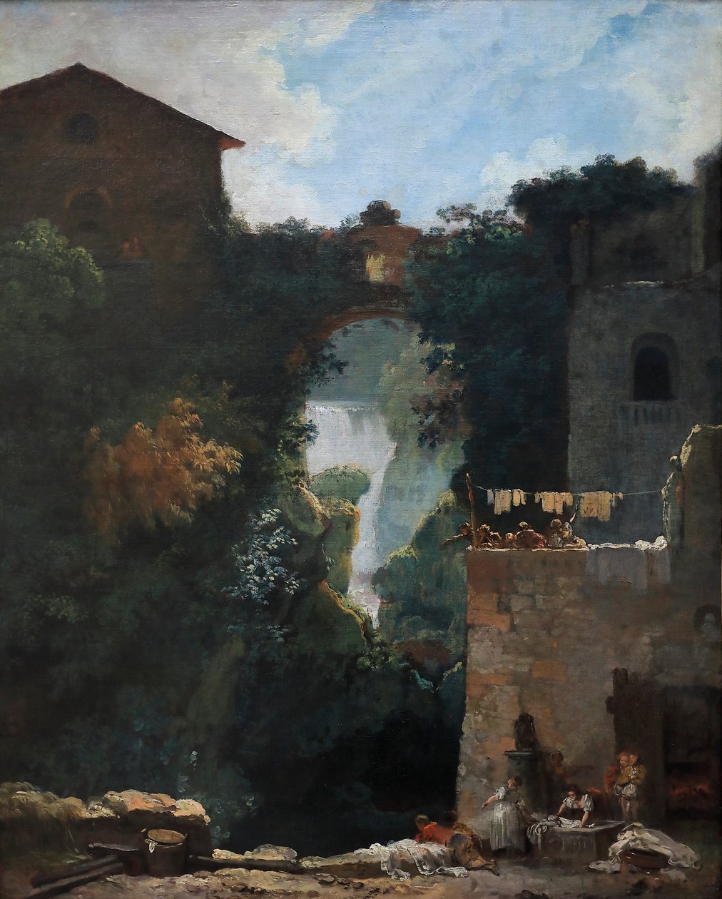 Wodospady Tivoli autorstwa Jean Honore Fragonard