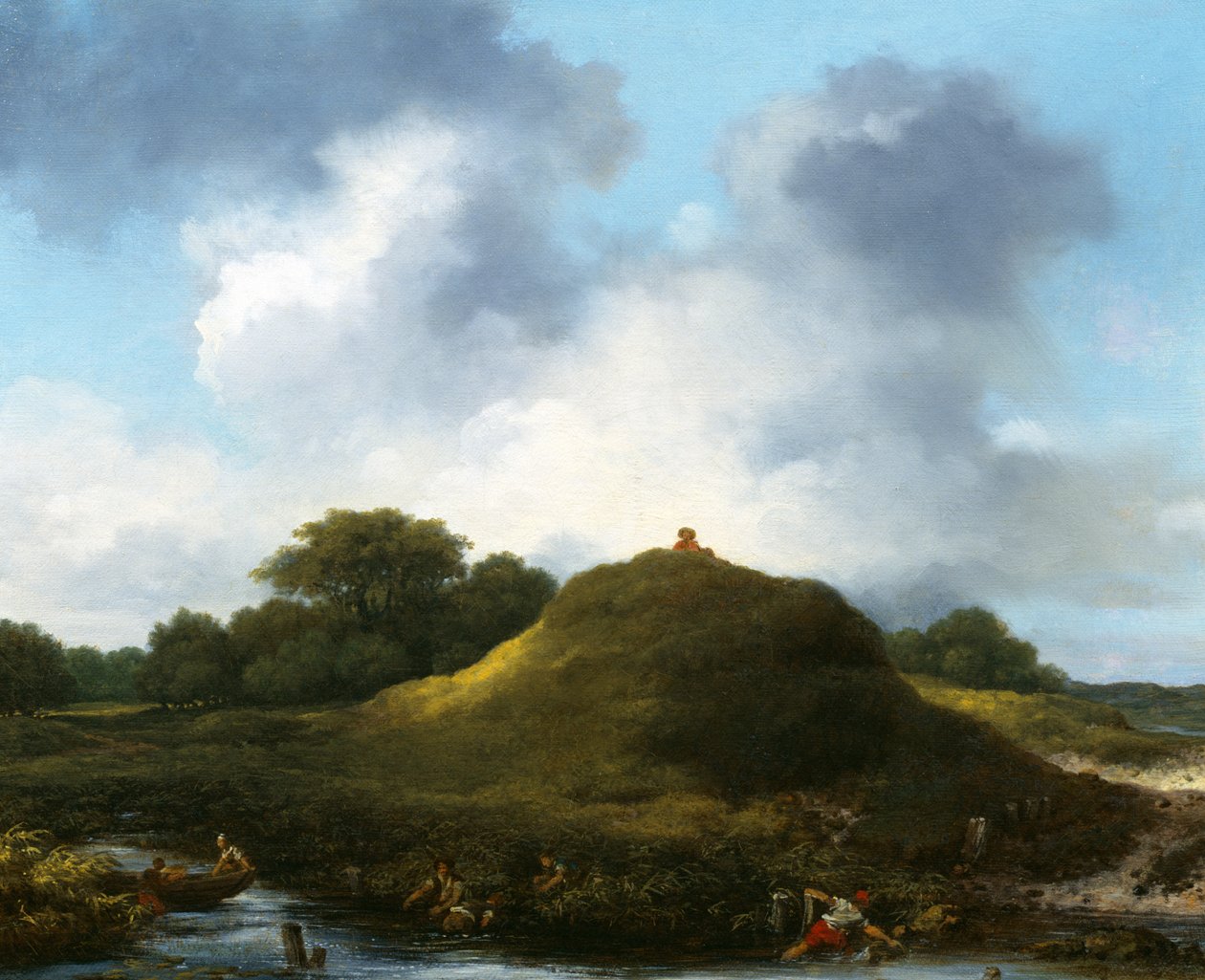 Wzgórze, 1761-65 autorstwa Jean Honore Fragonard