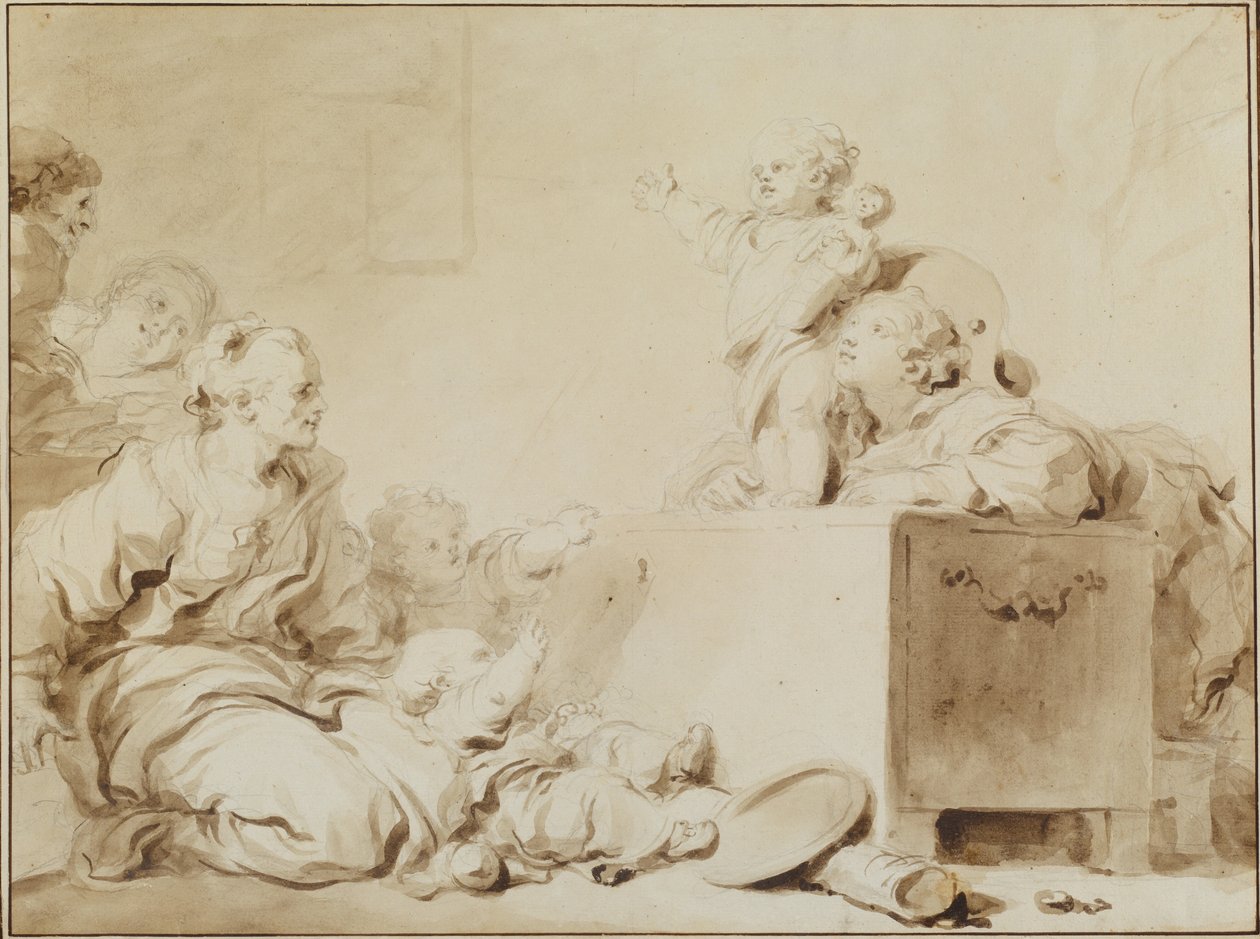 Mały Kaznodzieja autorstwa Jean Honore Fragonard