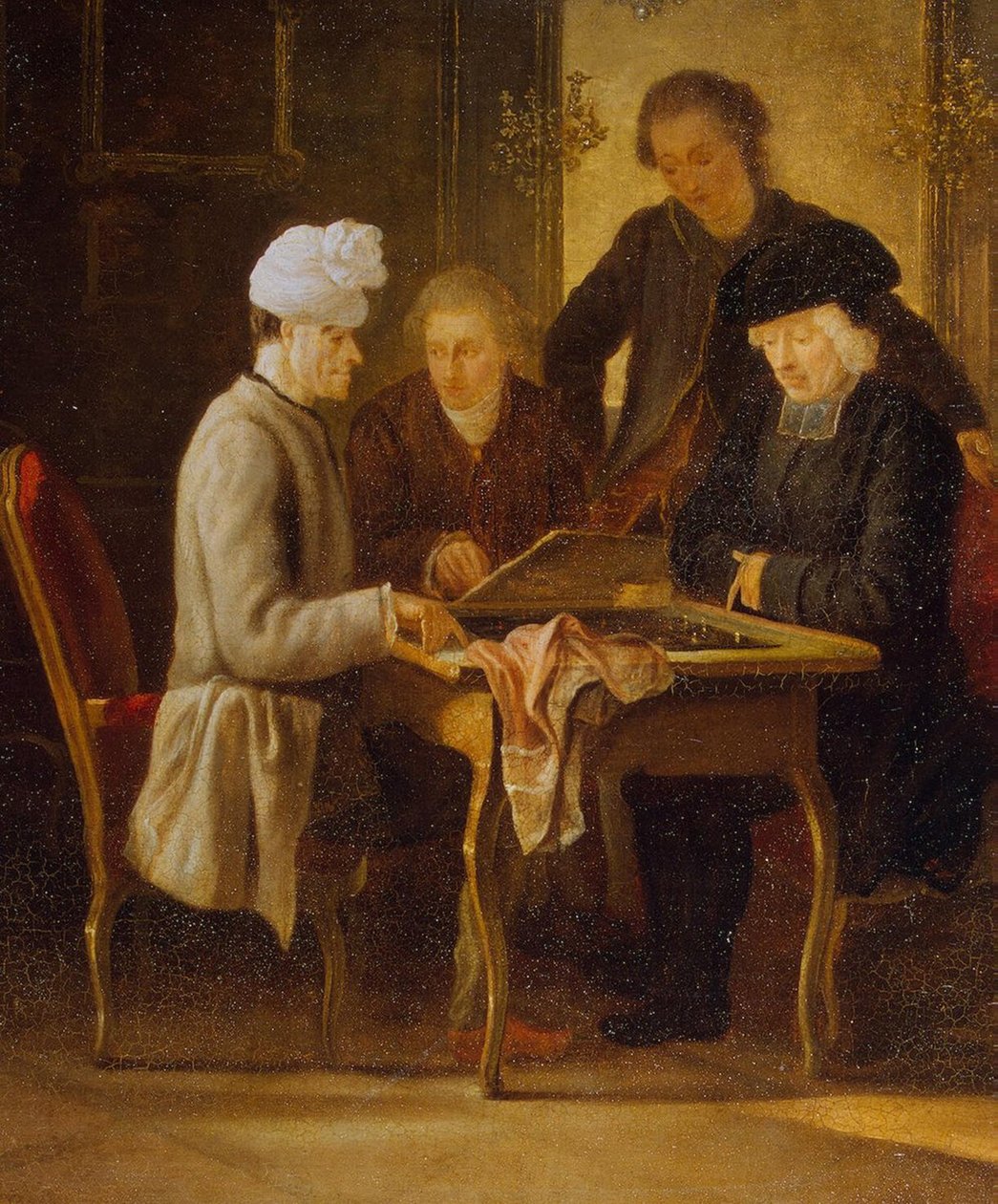 Wolter w szachach autorstwa Jean Huber