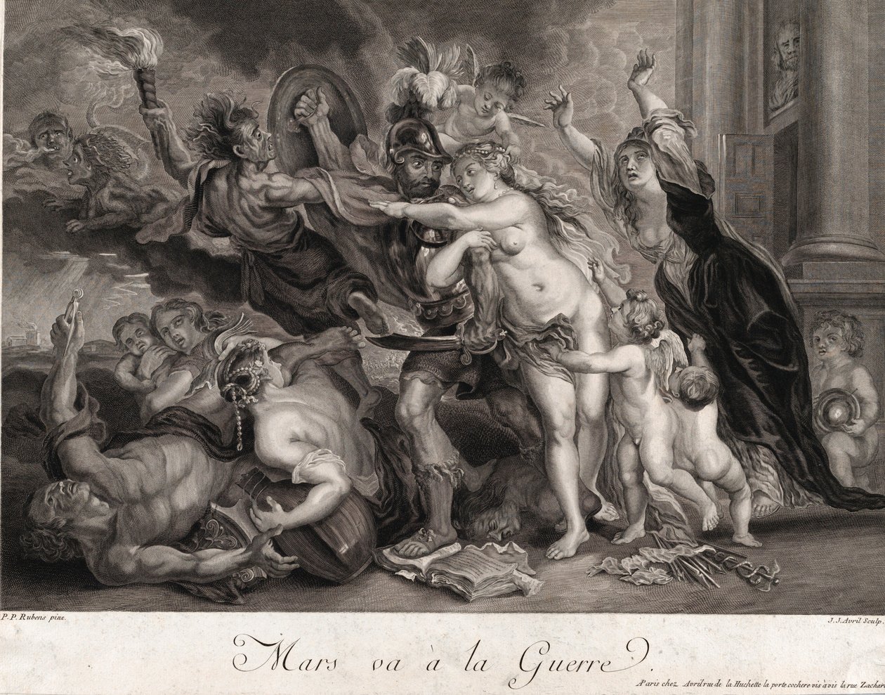 Mars idzie na wojnę autorstwa Jean Jacques Avril