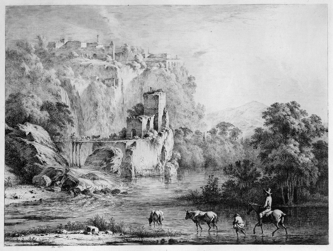 Jeździec”, 1800. autorstwa Jean Jacques Boissieu de