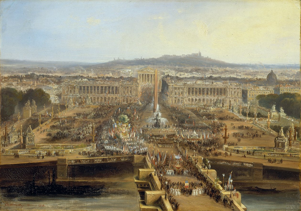 Święto Zgody, 21 maja 1848 na Polu Marsowym, 1848. autorstwa Jean Jacques Champin