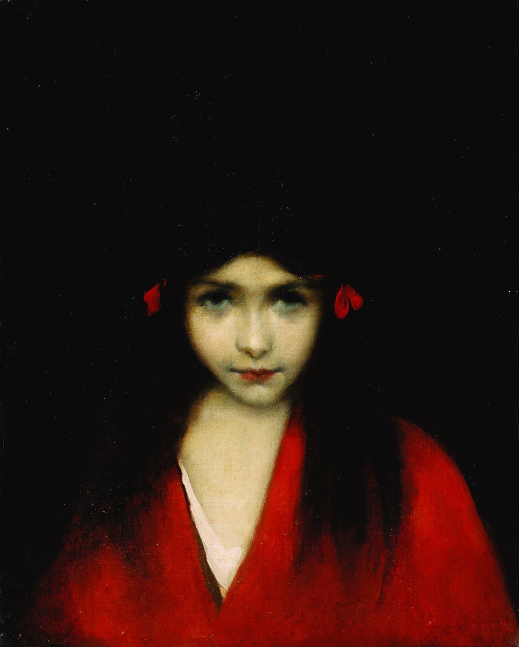 Głowa dziewczyny, autorstwa Jean Jacques Henner