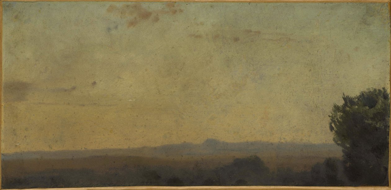Pejzaż włoski, między 1859 a 1864 (olej na płótnie) autorstwa Jean Jacques Henner