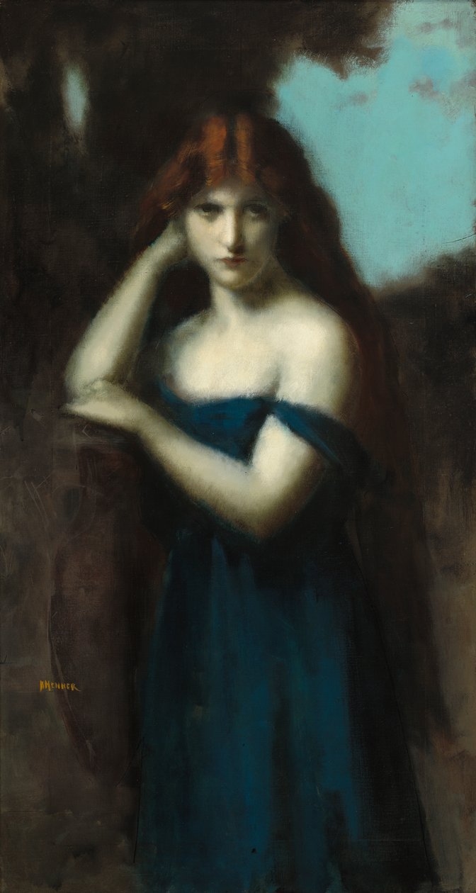 Stojąca kobieta, ok. 1903 autorstwa Jean Jacques Henner