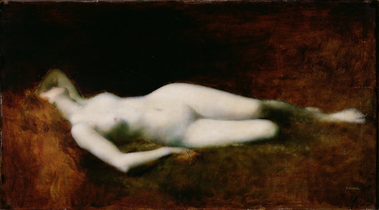 O esmalte dorminhoco autorstwa Jean Jacques Henner