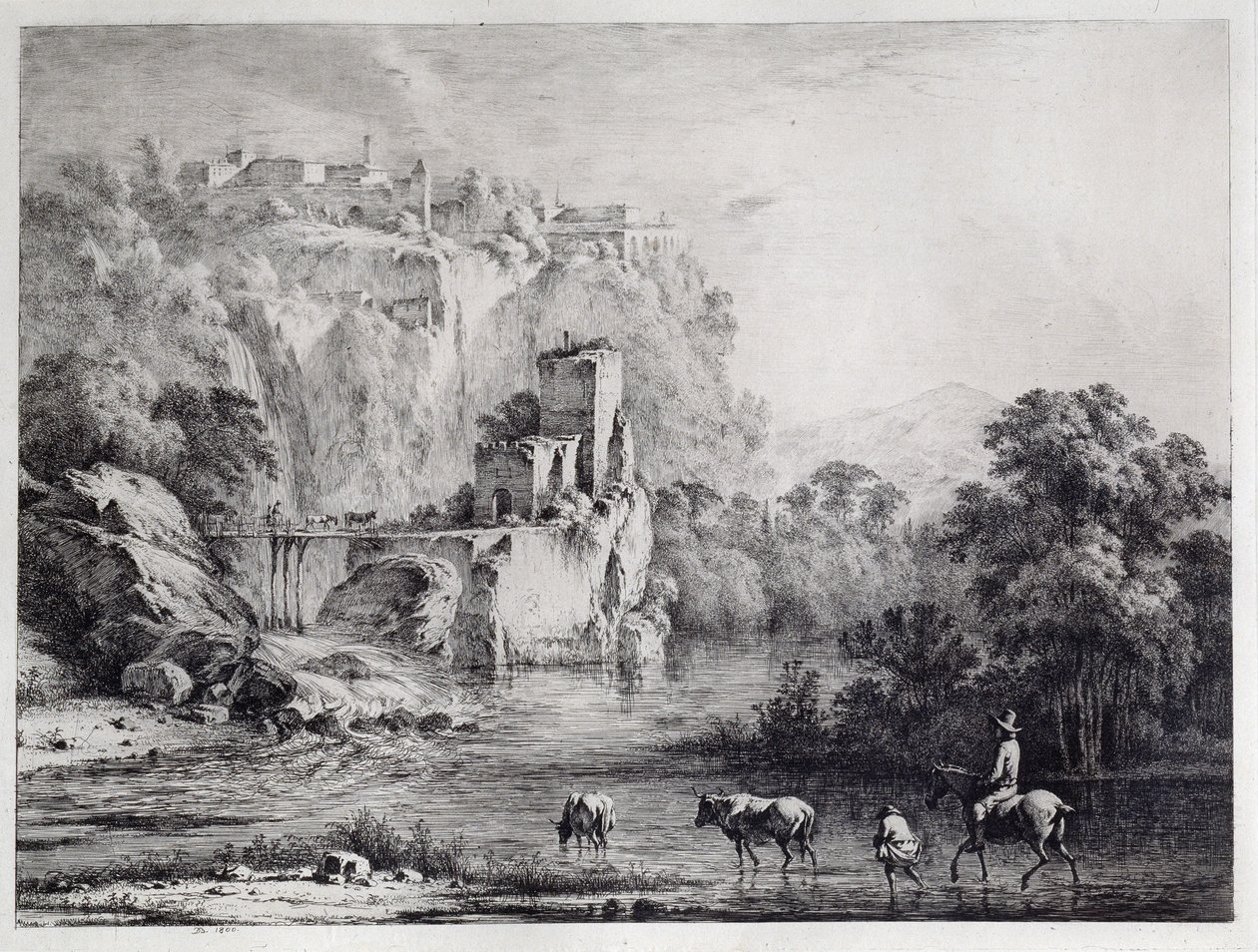Jeździec, 1800 autorstwa Jean Jacques de Boissieu