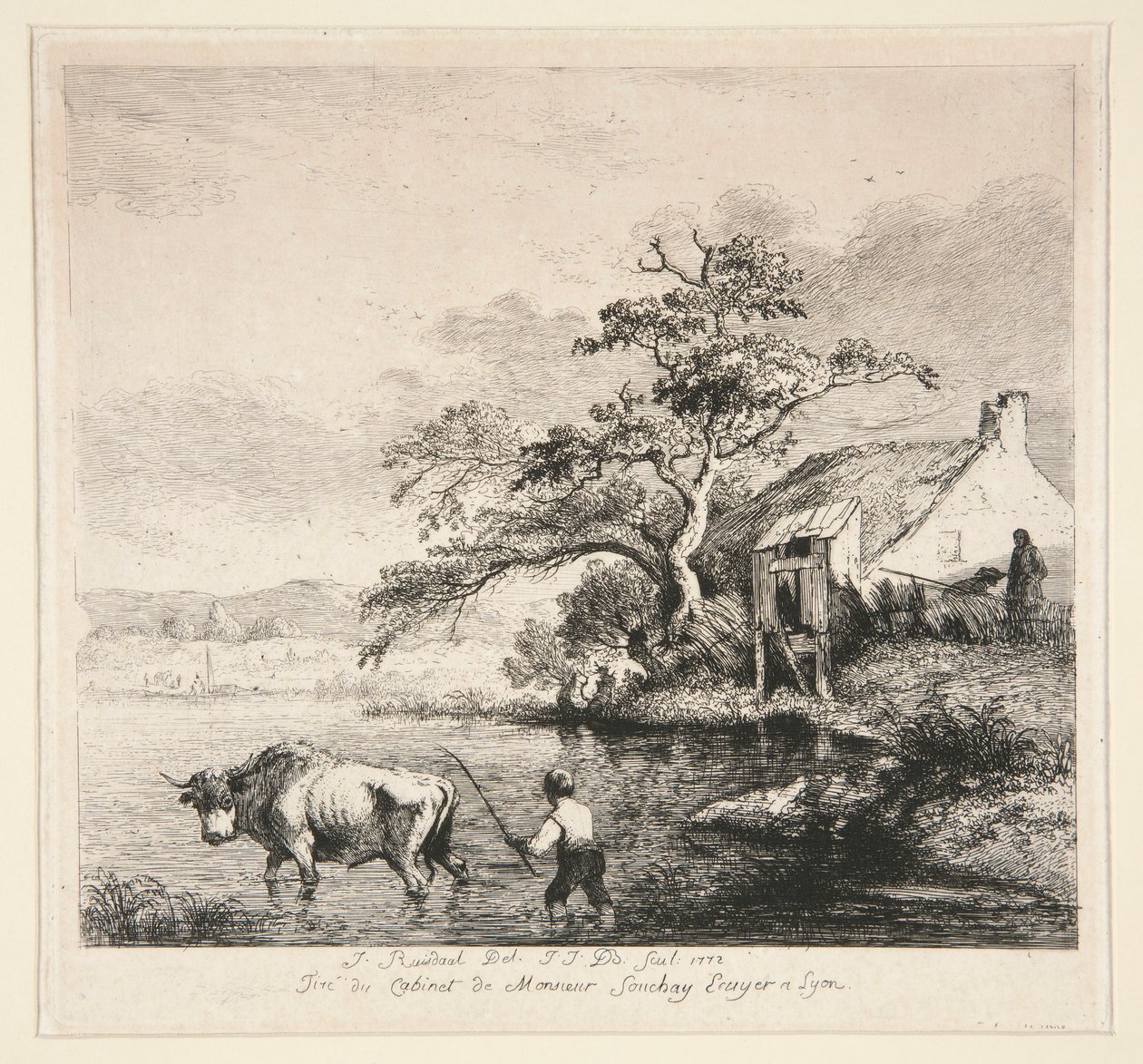 Krajobraz autorstwa Jean Jacques de Boissieu