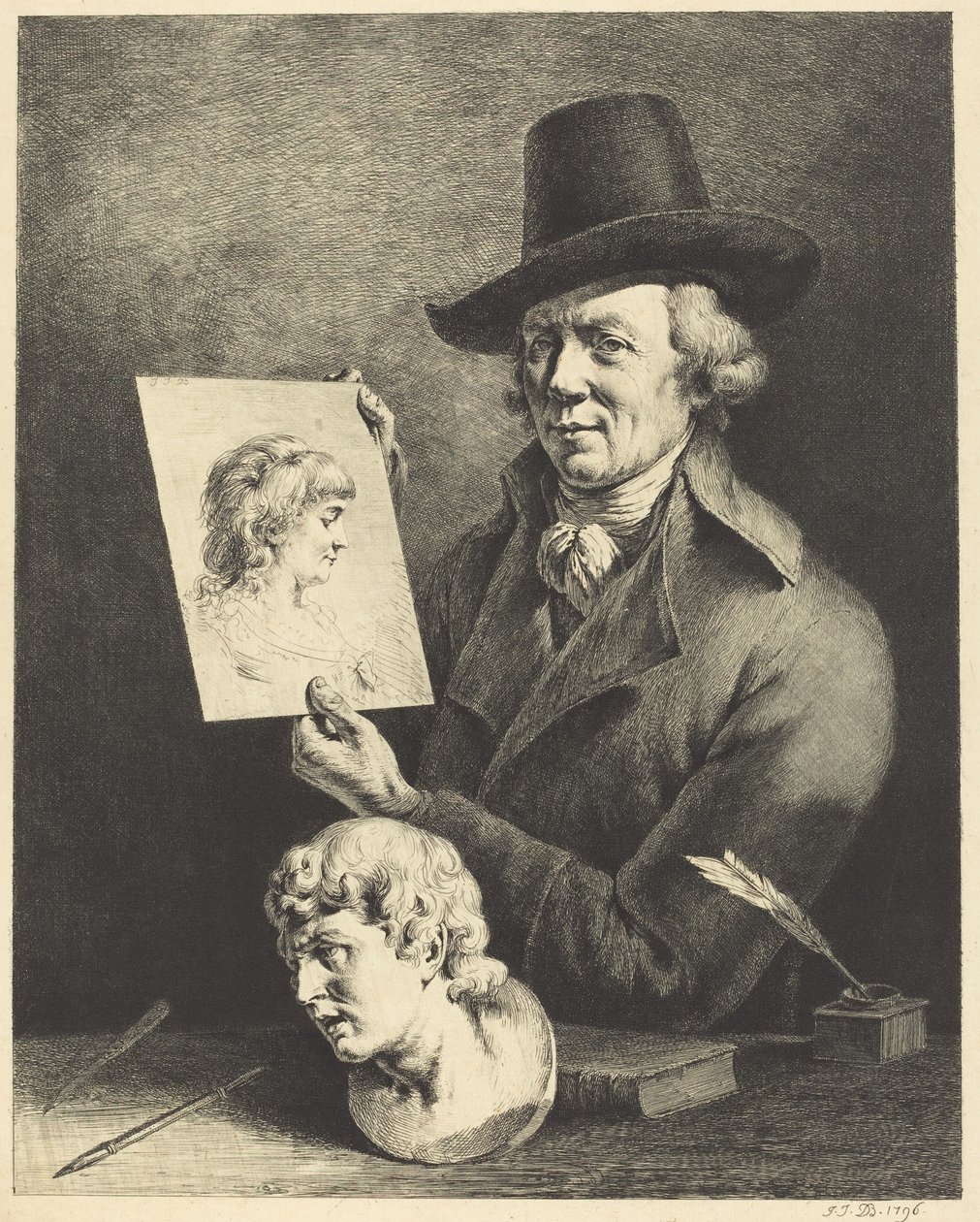 Autoportret autorstwa Jean Jacques de Boissieu