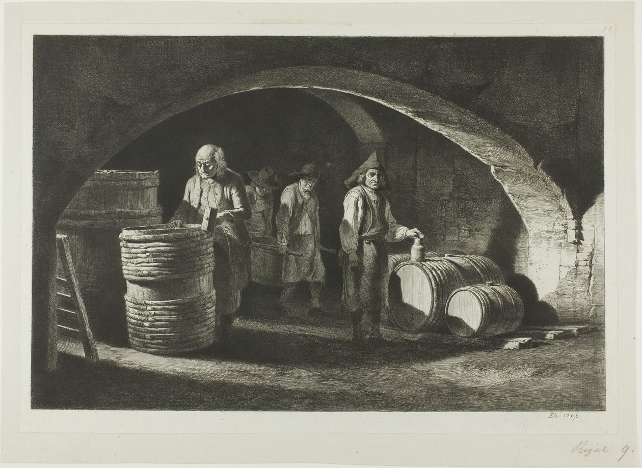 Wielcy Beczkarzy autorstwa Jean Jacques de Boissieu
