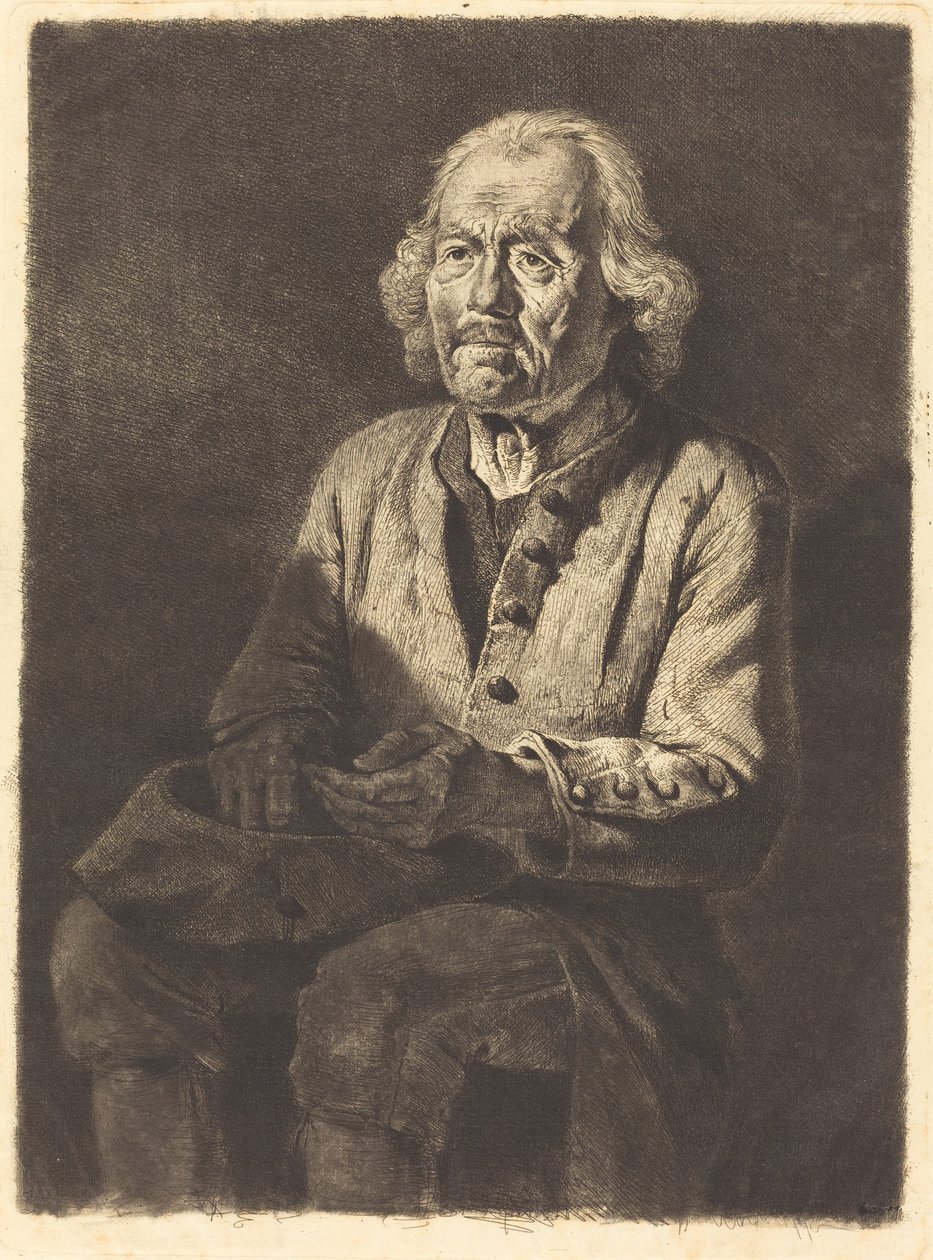 Stary Chłopski Girard autorstwa Jean Jacques de Boissieu