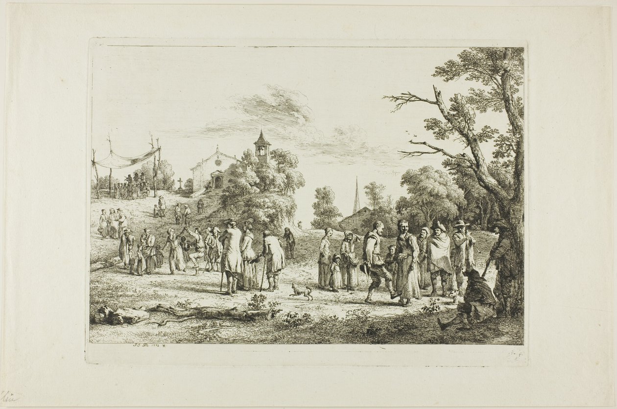 Święto Wiejskie autorstwa Jean Jacques de Boissieu