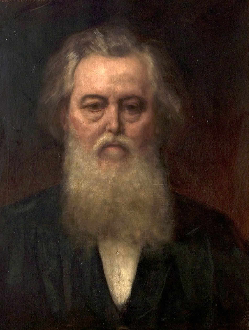 Dr John Chapman, ok.1885 (olej na płótnie) autorstwa Jean Joseph Benjamin (after) Constant