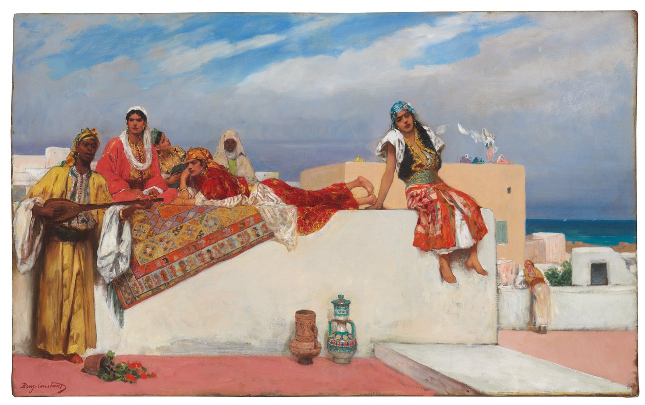 Popołudniowa sielanka autorstwa Jean Joseph Benjamin Constant