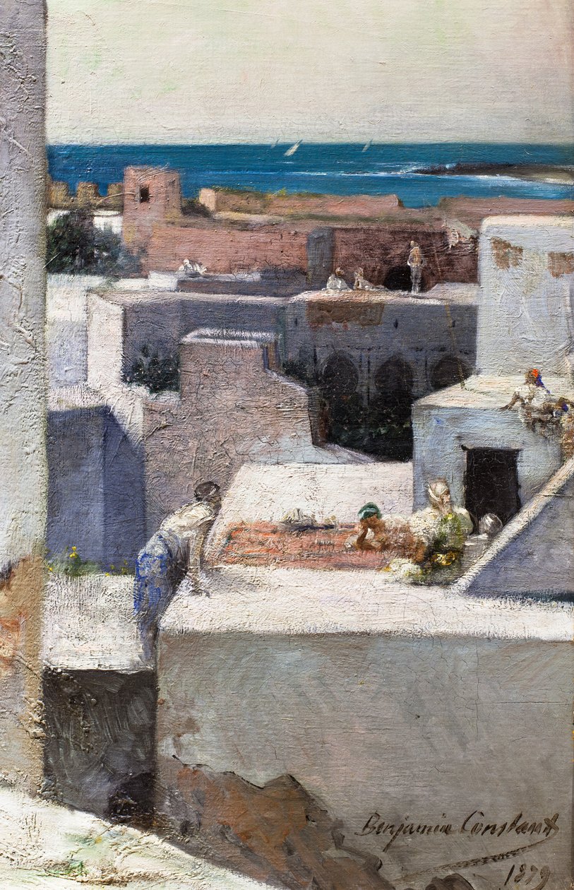 Wieczór na tarasach (Maroko) autorstwa Jean Joseph Benjamin Constant