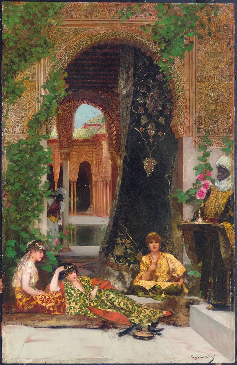 Harem kobiet autorstwa Jean Joseph Benjamin Constant