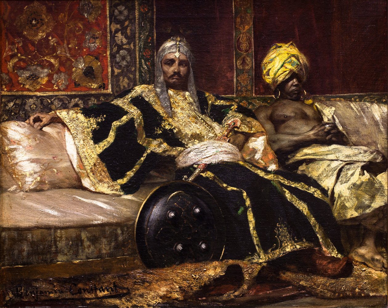 Janissary i Eunuch autorstwa Jean Joseph Benjamin Constant